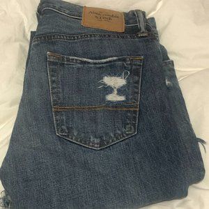Men's Abercrombie and Fitch Strait Jeans Size 30x30 EUC worn once